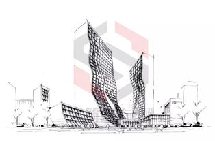 西安四方手绘 120张精品建筑规划手绘临摹稿作品集免费领取