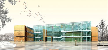 SketchUp吧 建筑设计效果图高清大图下载指南